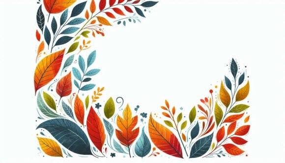 Download Corner Foliage Design - Foliage design Collection