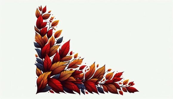 Download Corner Foliage Design - Foliage design Collection