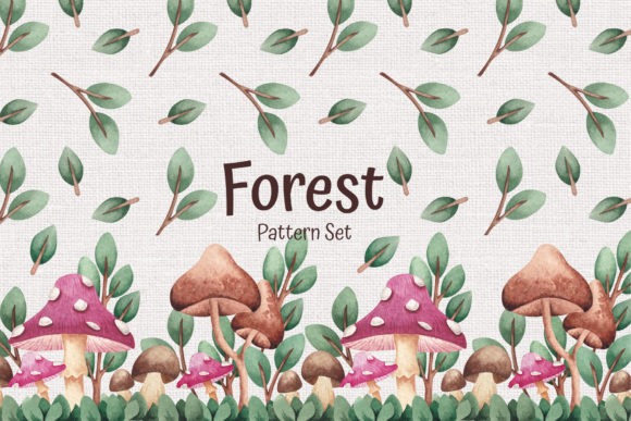 Download Forest Patterns Set - Premium Resources