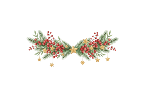 Download Festive Christmas Foliage Design - Foliage design Collection