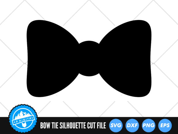 Download Bow Tie SVG | Bow Silhouette Cut File - Silhouette cut file Collection